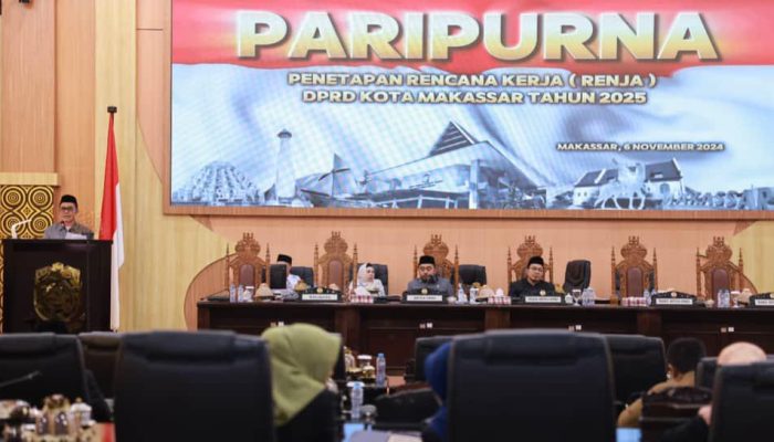 Penetapan Renja DPRD Kota Makassar Tahun 2025, Pj Sekda Kota Makassar Tekankan Pentingnya Libatkan Seluruh Elemen