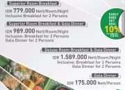 Konsep Gala Dinner di Whiz Prime Hasanuddin Bertema Taun Anyar Rasa Sunda