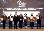 Kadispar Roem Raih Penghargaan Top Hospitality Leader di Ajang Bergengsi 15th Indonesia Travel & Tourism Awards 2024