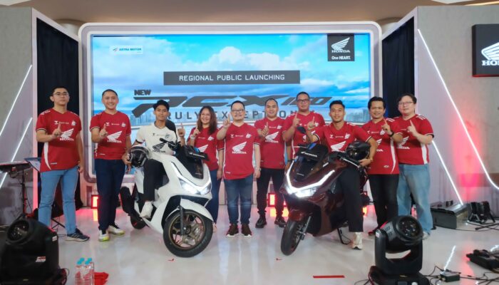 New Honda PCX160 Resmi Dilaunching di Makassar