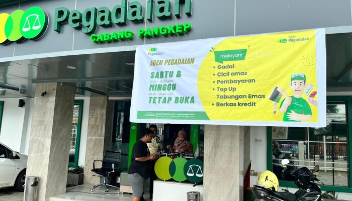 Optimalkan Layanan di Hari Libur, Outlet Pegadaian Kanwil Makassar Tetap Berikan Layanan Melalui Agen Pegadaian