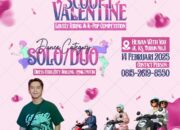 Meriah Perayaan Valentine Pengguna Scoopy di Makassar