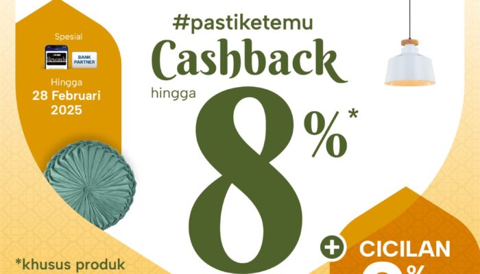 Informa Latanete beri Kejutan Promo Diskon dan Cicilan 0% serta Cashback Hingga 8 Juta