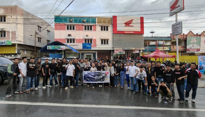 100 Bikers Ikuti Ramadhan Bikers Honda di Kendari