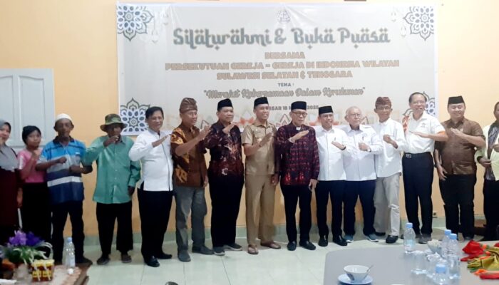 Wujud Toleransi di Bulan Ramadan, PGIW Sulselra Gelar Silaturahmi dan Buka Puasa Dihadiri Para Pemuka Agama