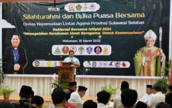 Lintas Agama Buka Puasa Bersama, Bahas Deklarasi Istiqlal di Keuskupan Agung Makassar