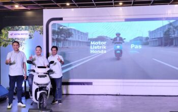 Asmo Sulsel Resmi Melaunching Honda CUV e: dan ICON e: