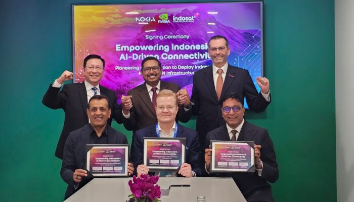 Indosat Ooredoo Hutchison Jadi yang Pertama Terapkan AI-RAN di Asia Tenggara Bersama Nokia dan NVIDIA