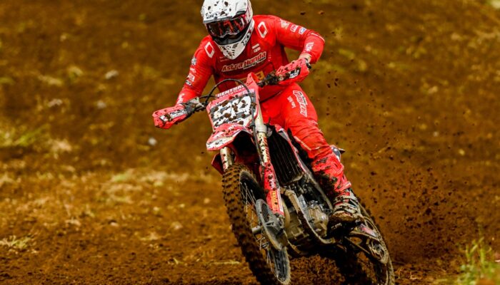 Lawan Trek Ekstrem, CRF Tetap Melesat Raih Podium di Kejurnas Motocross Wonosobo