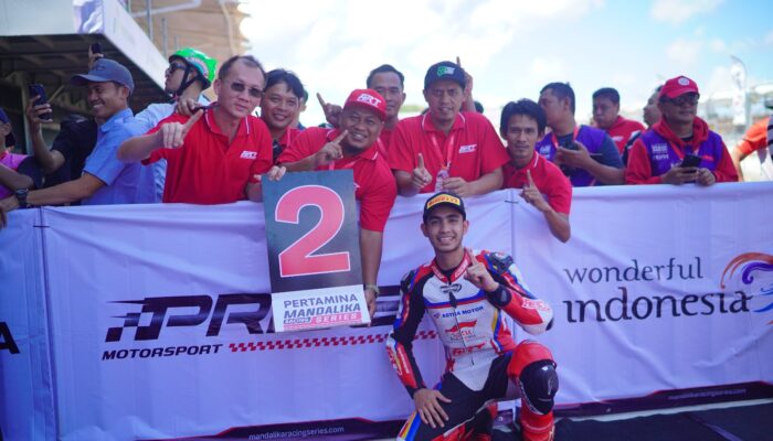 Astra Motor Racing Team Berhasil Podium di Seri Perdana Mandalika Racing Series Kelas NS250cc