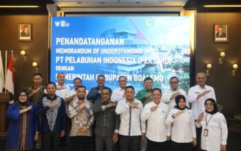 Perkuat Konektivitas Maritim, Pelindo & Pemkab Boalemo Teken MoU Pengembangan Pelabuhan