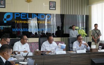 Dorong Pengembangan KTI, Wamenhub Kunjungi Makassar New Port