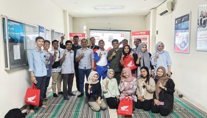 Sinergi Asmo Sulsel dan FIF Group Parepare Edukasi Safety Riding