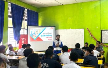Astra Motor Sulsel Beri Edukasi tentang Pentingnya Keselamatan Berkendara pada Siswa SMKN 3 Gowa