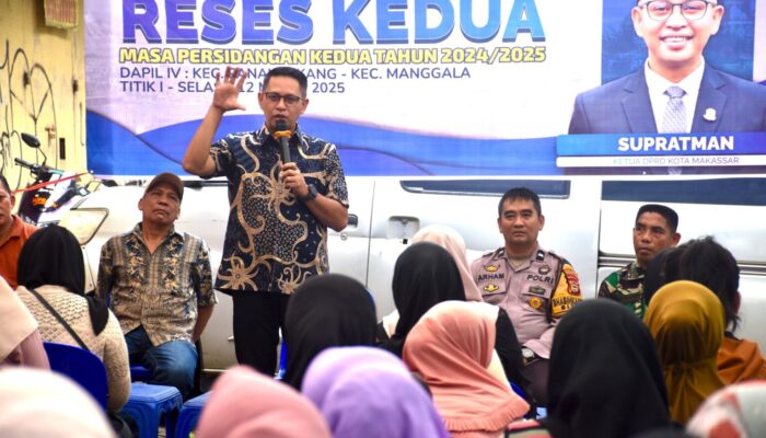 Reses di Manggala dan Panakkukang, Supratman Serap Aspirasi Soal Sampah, Banjir, dan Ekonomi Rakyat