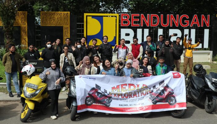 Astra Motor Sulsel Gelar Media Exploration untuk Mengenalkan Berbagai Fitur dan Teknologi Terbaru New Honda Pcx160