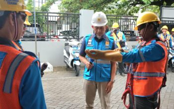 Gelar Pasukan, PLN Gunakan Aplikasi untuk Perketat SOP dan Budaya K3