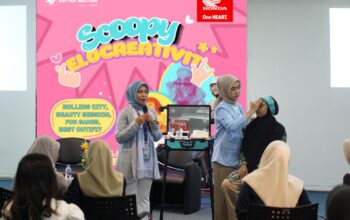 80 Wanita Muda Fashionable Ikuti Acara Scoopy Velocreativity Bersama Asmo Sulsel