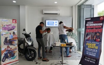 Asmo Sulsel Ajak Para Pria Pecinta Motor Honda Menjadi Ganteng Lewat Event “Ganteng Day”
