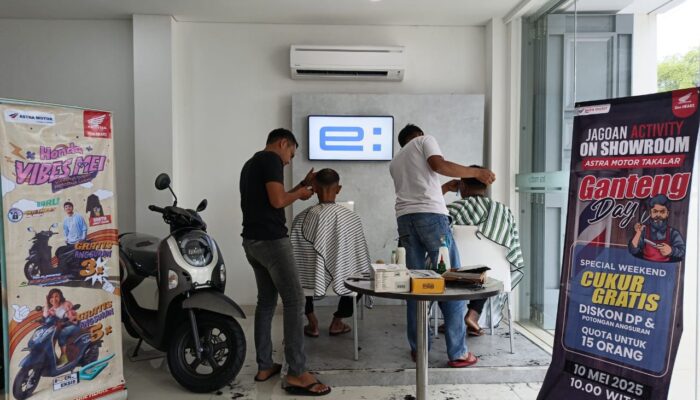 Asmo Sulsel Ajak Para Pria Pecinta Motor Honda Menjadi Ganteng Lewat Event “Ganteng Day”