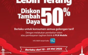 Promo Tambah Daya PLN Kembali Hadir! Diskon 50% Spesial Hari Kebangkitan Nasional
