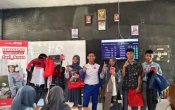 Edukasi Safety Riding, Kuis Berhadiah, Hingga Riding Test Honda EM1 Digelar oleh Asmo Sulsel di SMAN 8 Gowa