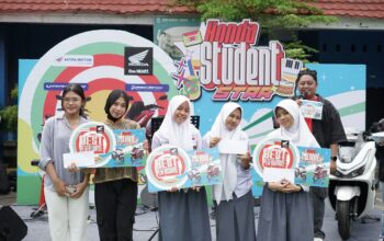 Honda Student Star di SMAN 1 Gowa Berlangsung Meriah, Asmo Sulsel Buktikan Dukungannya pada Dunia Pendidikan