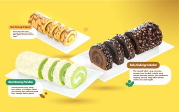 Keceriaan yang Ditunggu : Bolu Gulung 3 Rasa