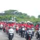 Ratusan Pecinta Scoopy Meriahkan Scoopy City Ride Bersama Asmo Sulsel