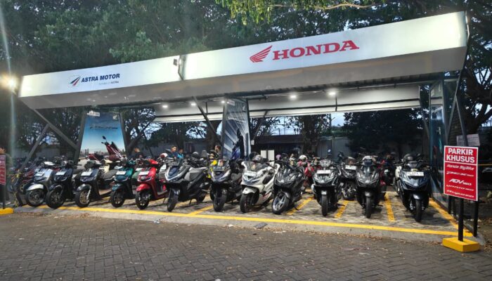 Asmo Sulsel Resmikan Area Parking Exclusive Honda Premium Matic di Trans Studio Mall Makassar