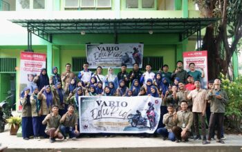 Vario EduRide – Komunitas Vario Berbagi Ilmu Keselamatan Berkendara di Sekolah