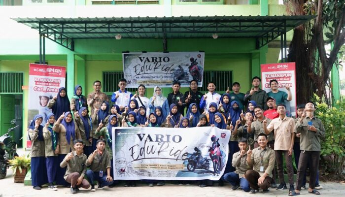 Vario EduRide – Komunitas Vario Berbagi Ilmu Keselamatan Berkendara di Sekolah