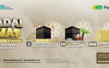 Apresiasi Nasabah, Pegadaian Kembali Menghadirkan Program Badai Emas 2025