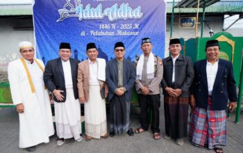 IdulAdha 1446 H, Pelindo Regional 4 Gelar Sholat Ied di Area Pelabuhan Makassar