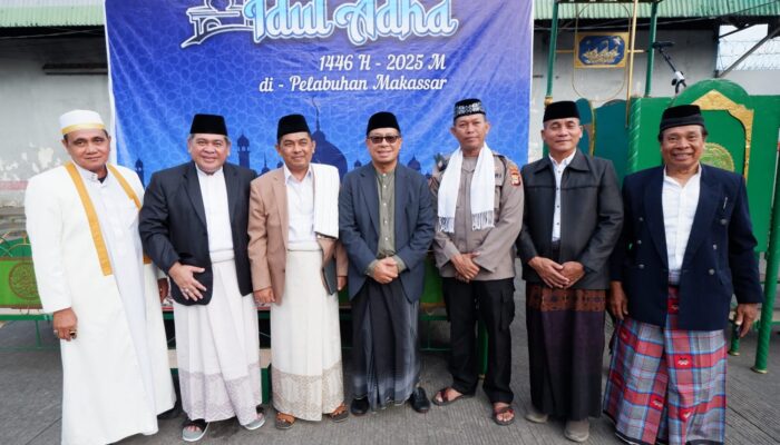 IdulAdha 1446 H, Pelindo Regional 4 Gelar Sholat Ied di Area Pelabuhan Makassar