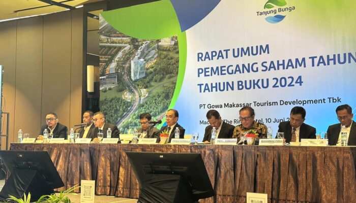 GMTD Umumkan Pembagian Dividen dan Susunan Pengurus Baru dalam RUPST Tahun Buku 2024