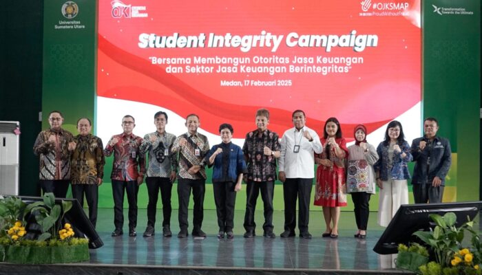 Cegah Korupsi, OJK Ajak Mahasiswa Tanamkan Integritas Sejak Dini, Student Integrity Campaign (In Camp) 2025 di Universitas Sumatera Utara