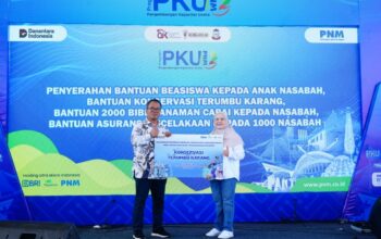 Pegadaian Kanwil Makassar Serahkan Bantuan Konservasi Terumbu Karang di Pulau Barrang Lompo