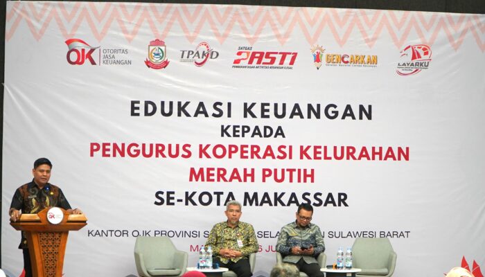 Kolaborasi OJK dan Diskop UKM: Meningkatkan Literasi Keuangan Pengurus Koperasi Kelurahan Merah Putih di Makassar