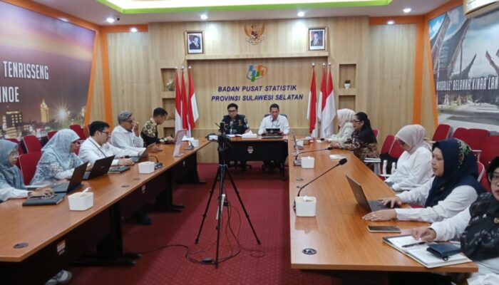 KPPU Dampingi BPS Sulsel Rilis Data IHK: Deflasi Juni 2025 Capai 0,06 Persen
