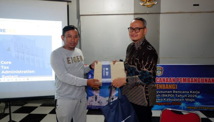 Pajak Bone-Sengkang Koordinasi Pelaksanaan Bimtek Coretax Kepada Disdikbud Wajo