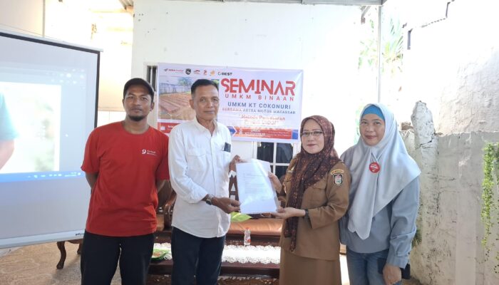 Asmo Sulsel Dorong Daya Saing UMKM Lewat Seminar Pemasaran Produk di Kebun Tetangga Cokonuri