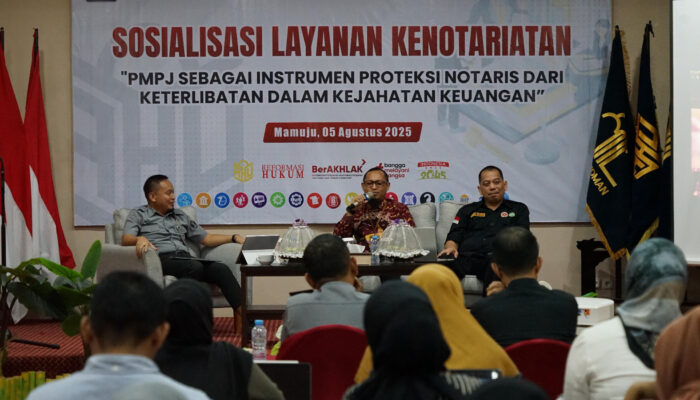 KPP Mamuju Perkuat Peran Notaris Sulbar Lewat Edukasi Pajak dan PMPJ