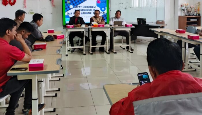 SMA Islam Athirah 1 Makassar Gelar Rapat Koordinasi Ekstrakurikuler 2025/2026