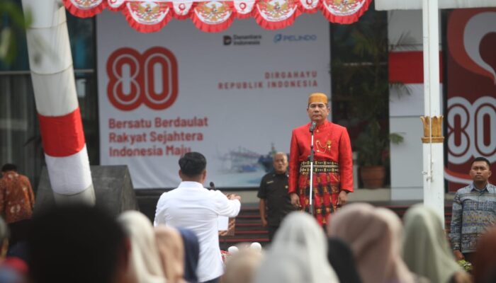 Pelindo Group Wilayah Kerja Makassar Gelar Upacara Peringatan HUT ke-80 Kemerdekaan RI