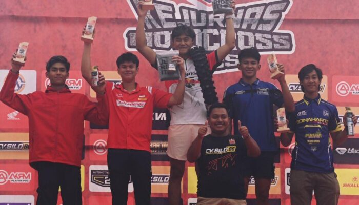 Crosser Astra Honda Kembali Melesat Bawa CRF Raih ‘Back To Back’ Podium di Kejurnas Motocross