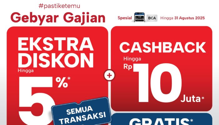 Informa Latanete Maricaya Hadirkan Promo HOT DEALS Agustus, Diskon dan Cashback Fantastis