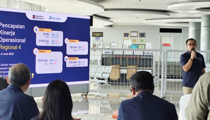 Pelindo Regional 4 Catat Lonjakan Kinerja Semester I 2025, Penumpang Naik 17%