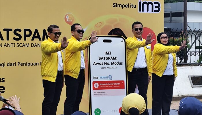 IM3 Luncurkan SATSPAM, Fitur Proteksi Digital Otomatis Berbasis AIvolusi5G