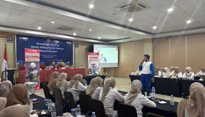 Asmo Sulsel Gelar Edukasi Safety Riding untuk PNM di Kendari, Konawe Selatan, dan Kolaka